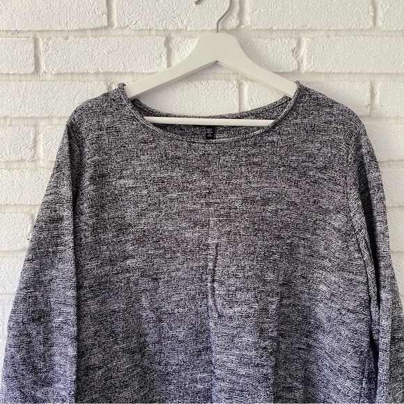 Eileen Fisher Gray Side Slit Pullover Sweater AFE Women’s Size 1X - Picture 2 of 10